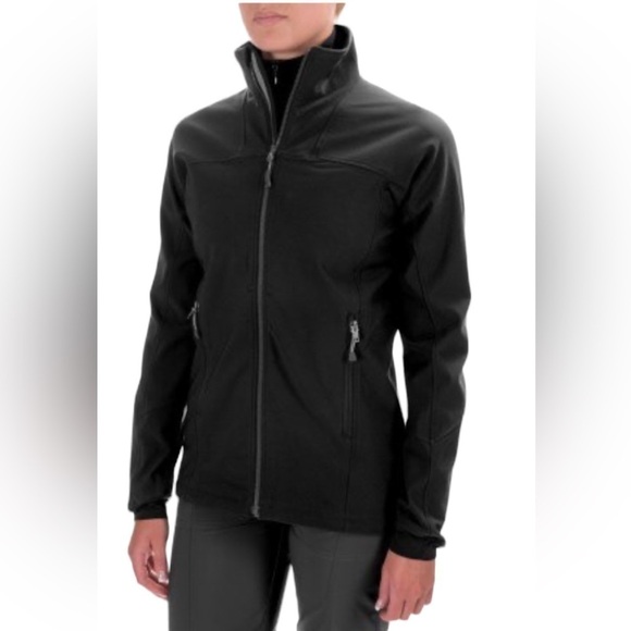 Ibex Women’s Burgundy Chute Peak Climawool Softshell Jacket Size Small - Picture 6 of 10